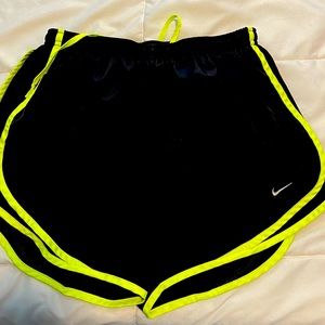 Neon Nike Running Shorts